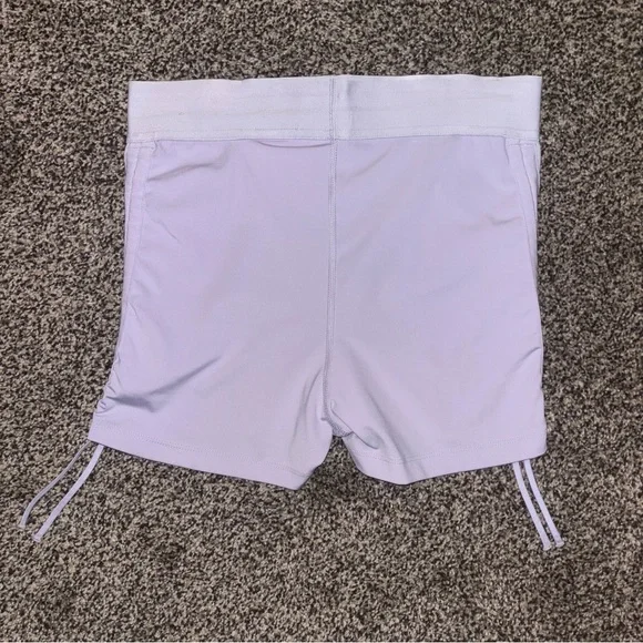 Nike Pro Women's Light Purple Shorts Athletic Running Yoga Workout Size Small - Picture 4 of 6
